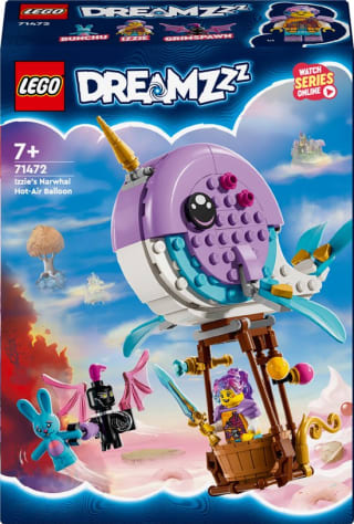 LEGO DREAMZzz 71472 Izzie's narwal-luchtballon voor €7,79 bij Bol