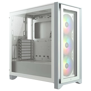 Corsair iCUE 4000X RGB Tempered Glass (Blanc) pour 49,90€ chez Rue du Commerce