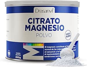 Drasanvi Citrato Magnesio Polvo 200g por 8€