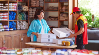 20% korting op wereldwijd verzenden bij DHL Express