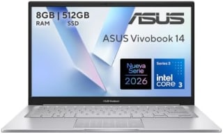 ASUS Vivobook 14 (Modelo 2026) por $7,999 en Amazon