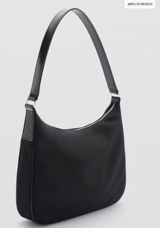 Mango Bolso Medio Hombro Nylon por 5,99€