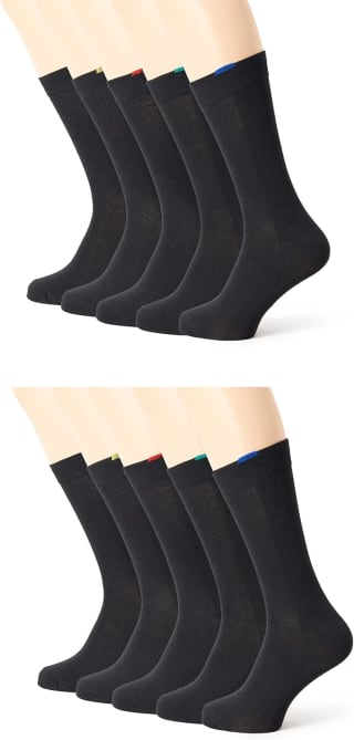 Dim Chaussettes Ecodim talon/pointes renforcés x10 pour 13,26€ chez Amazon