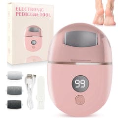 Geoyien AM03216112GY Limador eléctrico pies, pantalla digital, 3 cabezales por 4.99€