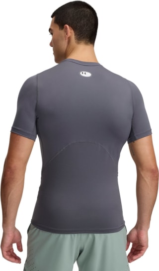Under Armour UA HG Armour Comp SS-GRY Heren Sportshirt voor €14 bij Bol