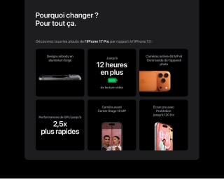Apple iPhone 17 Pro Max 256GB pour 1.149,00€ chez Amazon