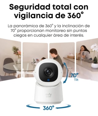 Cámara de Seguridad Interior C220 Blanco Eufy $29.990 solo en Falabella, Chile