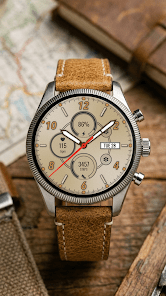 Gratis Vintage + Retro 2 + Bolt Watch Face bij Google