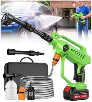 Hidrolimpiadora de Alta Presión 800PSI LanBlu por 25,70€ en Amazon