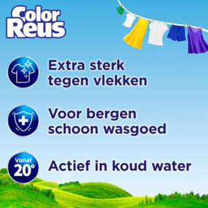 2x Witte Reus Color Reus Gel (154 wasbeurten) voor €16,99 bij Plein