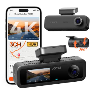 70mai T800E Cámara para Auto 3 Canales por $1,232 en AliExpress