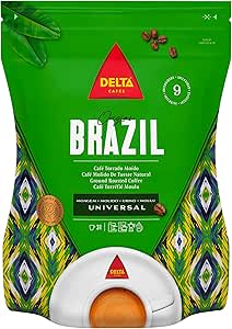 4 bolsas Delta Cafés Origen Brasil Café Molido Aromática y Tropical 220ml por 9.62€