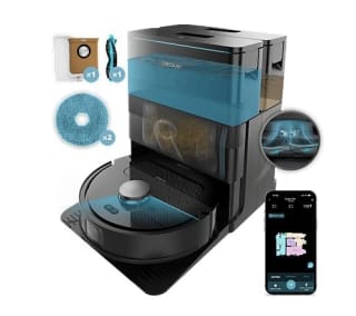 CECOTEC conga x50 robot friegasuelos de 50 w navegación láser negro por 230,57€