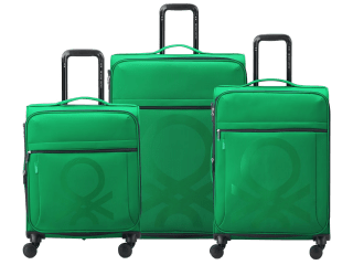 Delsey Color Block Trolleyset 3-delig voor €69,95 bij iBOOD