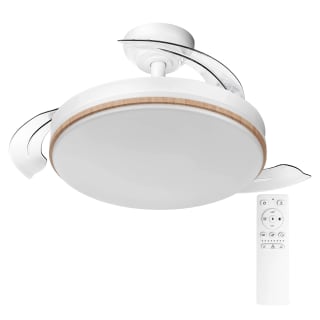 Ventilador de techo con luz LED (106 cm) por 26,56€