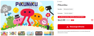 Pikuniku por $43 | Oferta Nintendo eShop