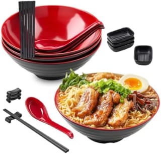 Juego de vajilla para ramen (20 piezas) por $359 en Amazon