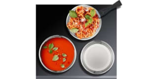 Batterie de cuisine ARTHUR MARTIN de 3 poeles 20-24-26cm + 1 poignée à 39,99€