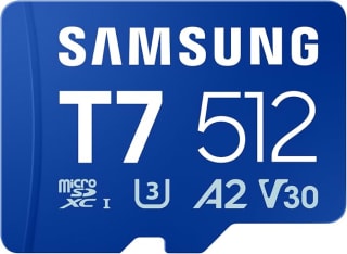 Samsung T7 Carte microSD 512 Go pour 75,98€ chez Amazon