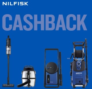 €20,- cashback op Nilfisk bij Bol