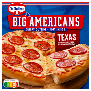 Dr. Oetker Big Americans-pizza's voor €1,99 bij Dirk