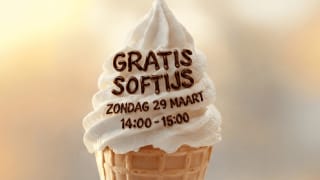 Gratis softijs bij Verhage