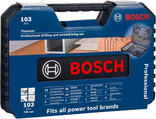 Bosch Set de Puntas y Brocas 103 unidades por $529 en Amazon