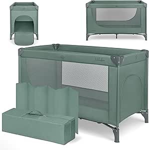 KikkaBoo Cuna de Viaje SO Gifted 2026 de 120x60 cm hasta 15 kg por 37.96€
