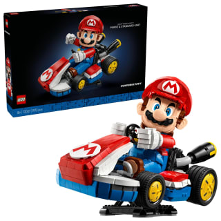 LEGO Super Mario 72037 Super Mario Kart display figuur voor €97,49 bij DreamLand