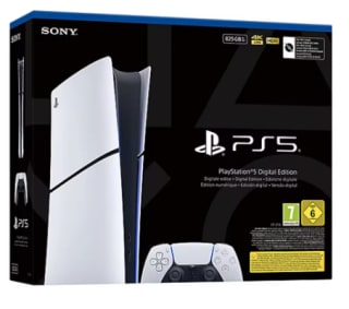 Consola PlayStation 5 Edición DIGITAL 825Gb por 351.09€ desde España