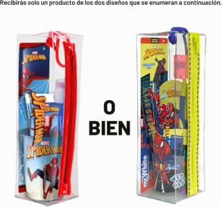 Mr White Jr estuche con set de Spider-Man por 5,39€ en Amazon
