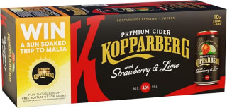 Kopparberg Premium Cider with Strawberry & Lime, 10 x 330ml for £10.04 at Amazon