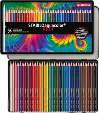 STABILO aquacolor ARTY aquarelpotloden (36 stuks) voor €16,06 bij Amazon