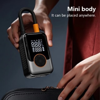 Mini compresseur d'air sans fil pour pneus pour 6,22€