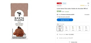 Leche Santa Clara 180ml por $7 | Oferta Walmart