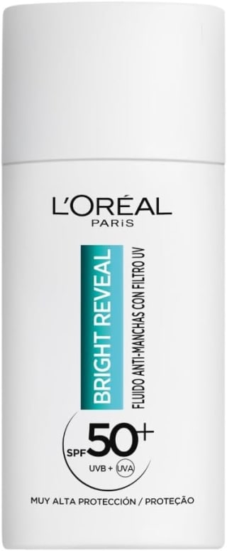 L'Oréal Paris Bright Reveal Fluido Hidratante Anti-manchas UV SPF 50+ por 8,65€
