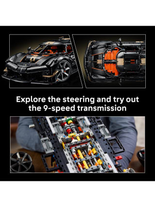 LEGO Technic 42232 Koenigsegg Sadair’s Spear Megacar for £287.99 at John Lewis