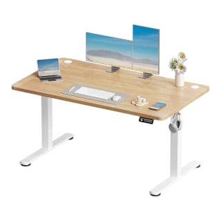 Escritorio elevable eléctrico 140x60 cm por 82,11€