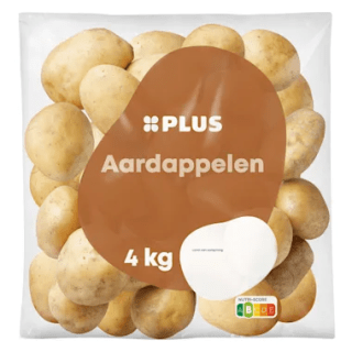 Neutraal Aardappels 4 kg voor €1,25 bij PLUS