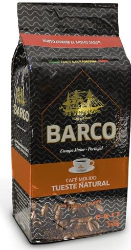 Café Molido - Gran intensidad - Tueste Natural 250g Barco Natural por 2.62€