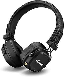 Marshall Auriculares supraaurales Bluetooth Major IV por 59€