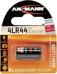 ANSMANN alkaline batterij 4LR44 voor €1,52 bij Amazon