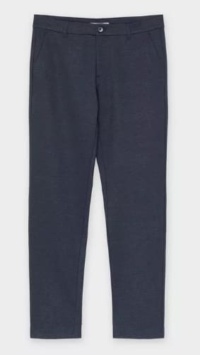Hampton Bays Donkerblauwe geklede broek voor €10 bij JBC