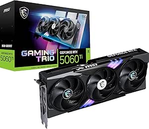MSI GeForce RTX 5060 Ti 8GB Gaming Trio OC Graphics Card for £269 + £40 Steam Code (P