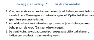€10 korting op geselecteerde artikelen met amazon prime