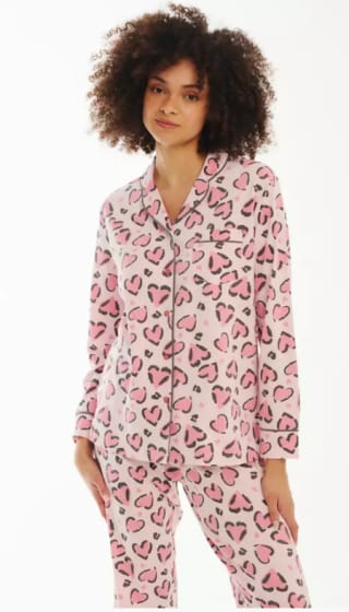 Pijama Camisero Estampado Frontal Print por $16.990