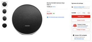 Bocina Portátil Harman Onyx Stdo 9 por $2,399 | Oferta Elektra