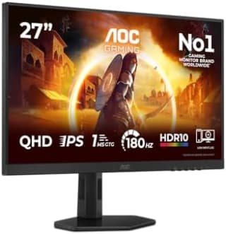 AOC Gaming Q27G4XF 27" por 114,88€ en Amazon