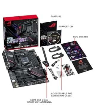 ROG STRIX B550-F GAMING WIFI II Tarjeta madre p/AMD AM4, 3° Gen Ryzen $108.421 Amazon