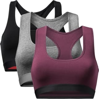 DANISH ENDURANCE Beugelloze bralette (3-pack) voor €22,95 bij Amazon